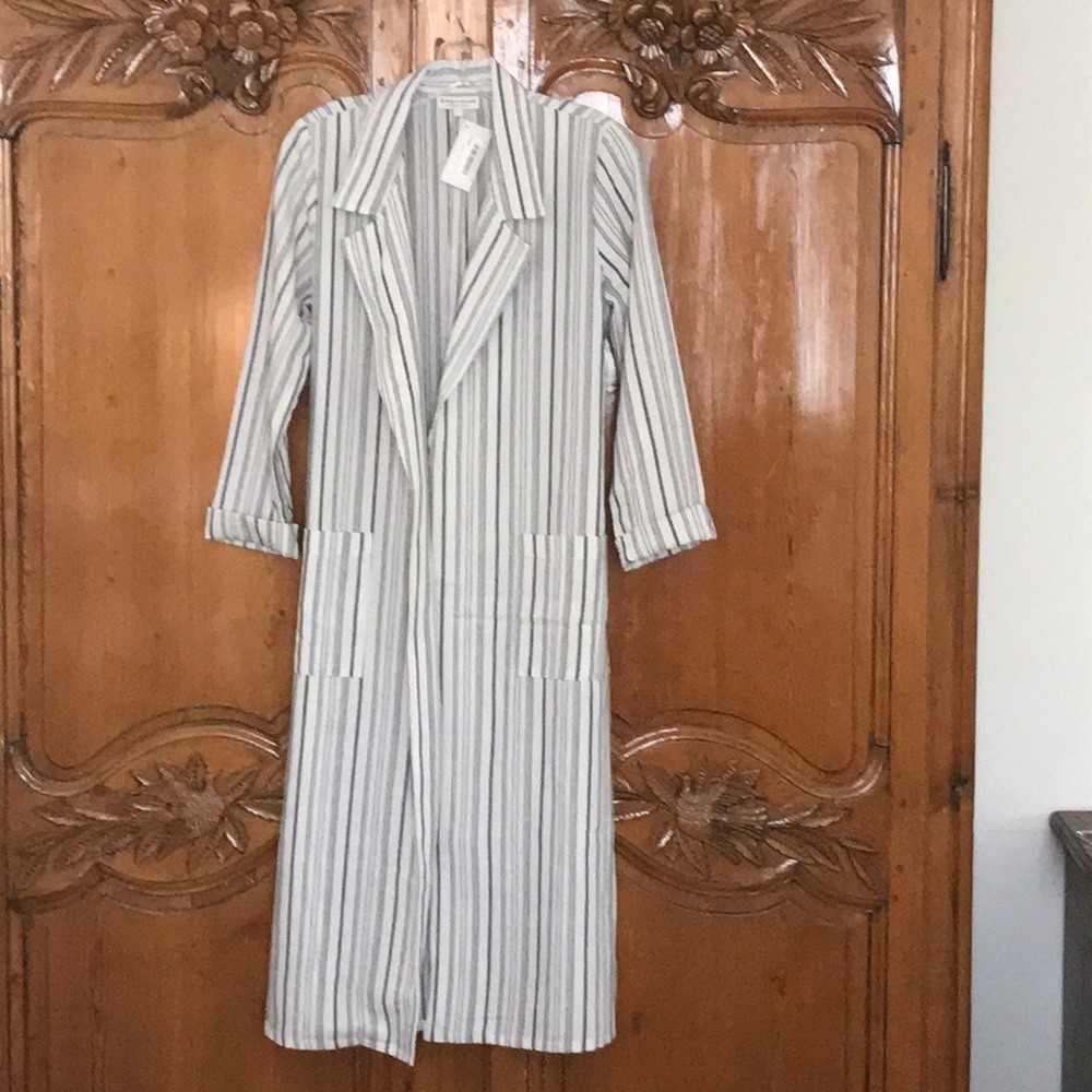 The Lady and the Sailor Long Belted Coat